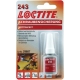 Freinage de filtage bleu LOCTITE résistance moyenne