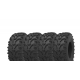 Pack 4 pneus avant et arrière KENDA Bear Claw 25x8-12 et 25x10-12