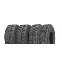 Pack 4 pneus avant et arrière KENDA SpeedRacer 25x8-12 et 25x10-12