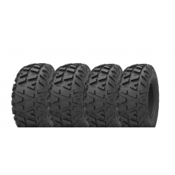 Pack 4 pneus avant et arrière KENDA Bounty Hunter 25x8-12 et 25x10-12