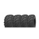 Pack 4 pneus avant et arrière KENDA Bear Claw EVO 26x9-14 et 26x11-14