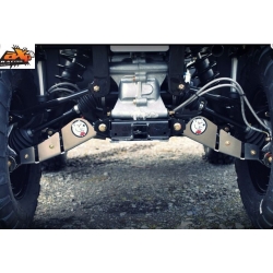 Protections de triangles arrière AXP en alu 4mm pour POLARIS SPORTSMAN 500 HO/EFI 2008-2011