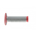 Revêtement RENTHAL Taper Grip Gris/Rouge pour poignée tournante