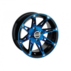 Jante Avant MOOSE 387X Bleu/Noir 12 pouces pour CAN AM OUTLANDER 400 XT/MAX