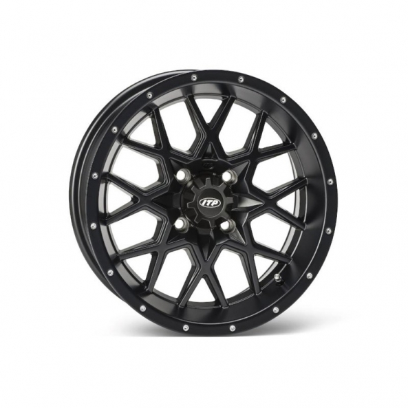 Jante Avant/Arrière ITP HURRICANE Noir 14 pouces pour CAN AM OUTLANDER 570