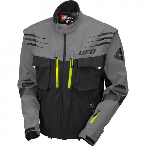 Veste UFO Taiga Enduro gris/noir