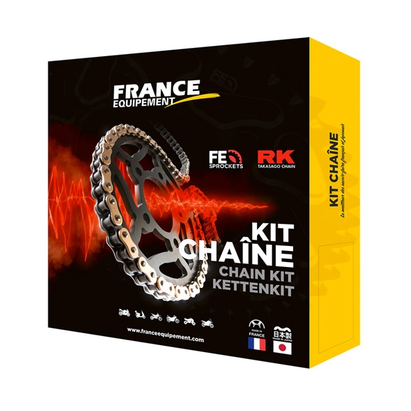 Kit chaîne renforcé AFAM 14x38 pour POLARIS OUTLAW 525 IRS