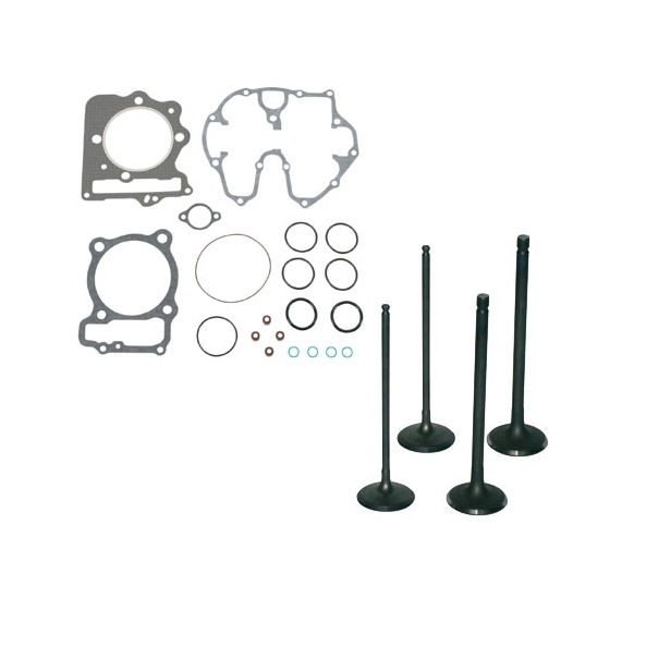 soupapes et joints hauts moteur HONDA 400 TRX ES 2005