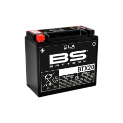 Batterie BS SLA activée usine YTX20 pour ARCTIC CAT 700 H1/XT/TRV