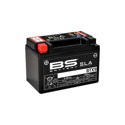 Batterie BS SLA activée usine YTX9BS pour KYMCO 150 MXR/MXU