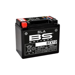 Batterie BS SLA activée usine YTX12BS pour KYMCO 250 KXR