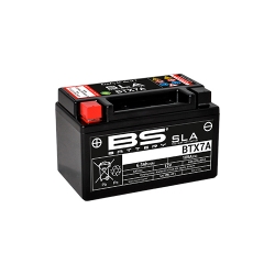 Batterie BS SLA activée usine YTX7AB-S pour SUZUKI 450 LTR
