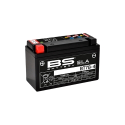 Batterie BS SLA activée usine BT7B-4 pour YAMAHA YFZ 450