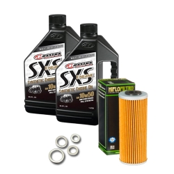 Pack vidange moteur MAXIMA 10W50 pour KTM 450 SX