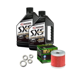 Pack vidange moteur MAXIMA 10W50 pour SUZUKI 450 LTR