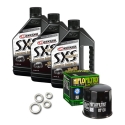 Pack vidange moteur MAXIMA 10W50 pour SUZUKI KINGQUAD 750