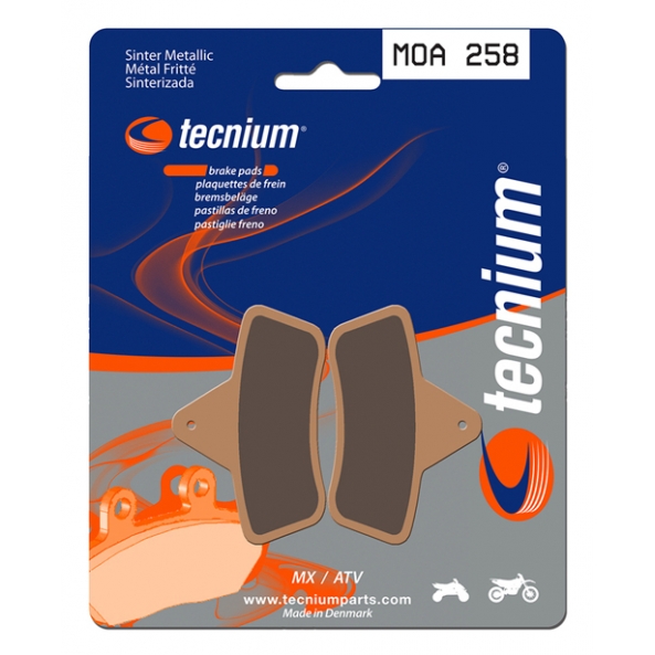 Plaquettes de frein TECNIUM avant pour ARCTIC CAT 250/300 MANUAL 1998-2005