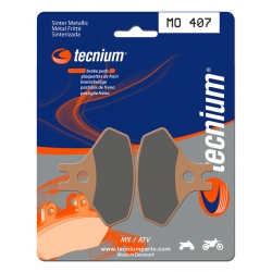 Plaquettes de frein TECNIUM avant pour CAN AM DS 450