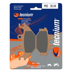 Plaquettes de frein TECNIUM avant pour KYMCO 300 MXU 2006-2017