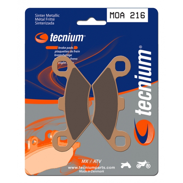 Plaquettes de frein TECNIUM avant pour POLARIS HAWKEYE 300 2007-2010