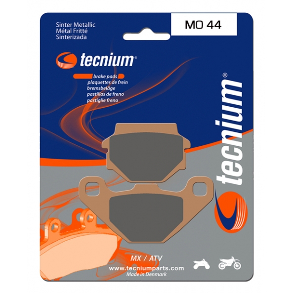 Plaquettes de frein TECNIUM avant pour YAMAHA GRIZZLY 300