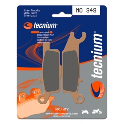 Plaquettes de frein TECNIUM avant droite pour YAMAHA GRIZZLY 550