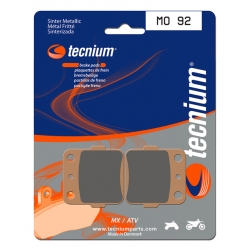 Plaquettes de frein TECNIUM avant pour YAMAHA RAPTOR 350