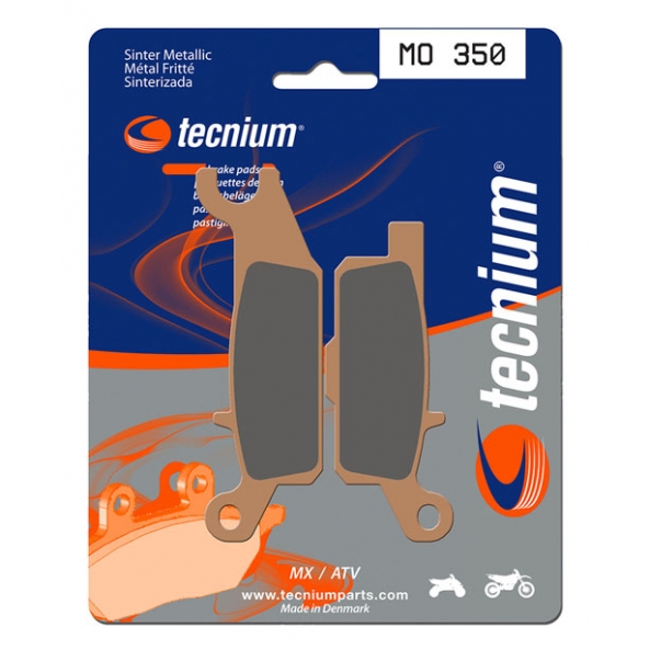 Plaquettes de frein TECNIUM avant gauche pour YAMAHA GRIZZLY 550