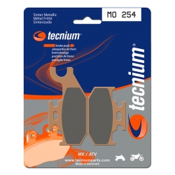 Plaquettes de frein TECNIUM arrière pour CAN AM OUTLANDER 500 L/XT/MAXG1 2007-2012