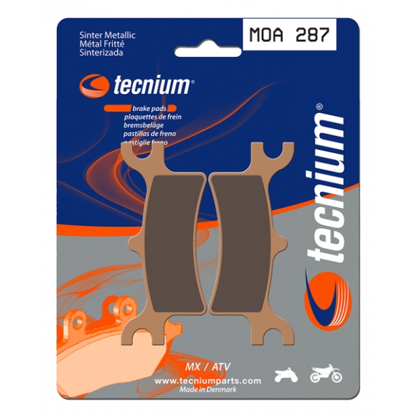 Plaquettes de frein TECNIUM arrière pour POLARIS SPORTSMAN 600