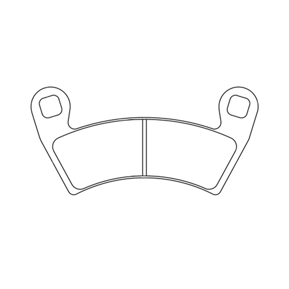Plaquettes de frein CL BRAKES arrière pour POLARIS RZR 1000 TURBO S