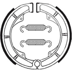 Mâchoires de frein TECNIUM arrière pour SUZUKI EIGER 400 2002-2007