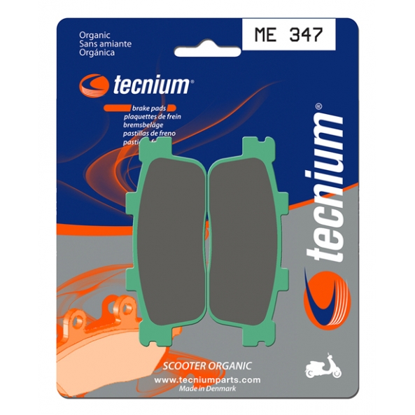 Plaquettes de frein TECNIUM arrière pour SYM QUADLANDER 250 2005-2011