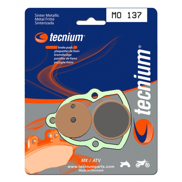 Plaquettes de frein TECNIUM arrière pour YAMAHA BLASTER 200 1988-2002