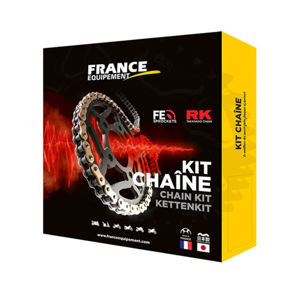 Kit chaîne FE 15x38 pour SYM QUADLANDER 250