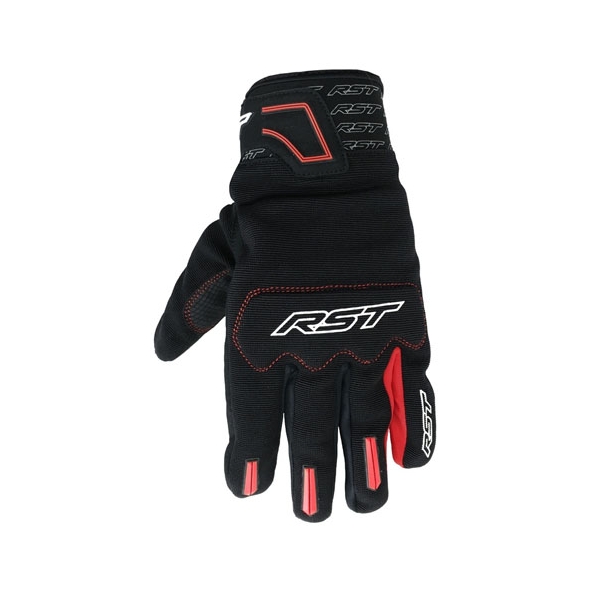 Gants RST Rider noir/rouge homologués CE