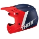 Casque THOR Sector Youth rouge/bleu marine