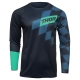 Maillot THOR Sector BirdRock bleu/vert menthe