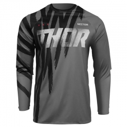 Maillot THOR Sector Tear gris/noir