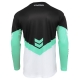 Maillot THOR Sector Chev noir/vert menthe