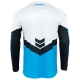 Maillot THOR Sector Chev blanc/bleu