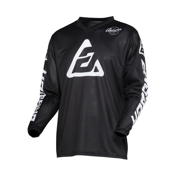 Maillot ANSWER ARKON Bold noir/blanc