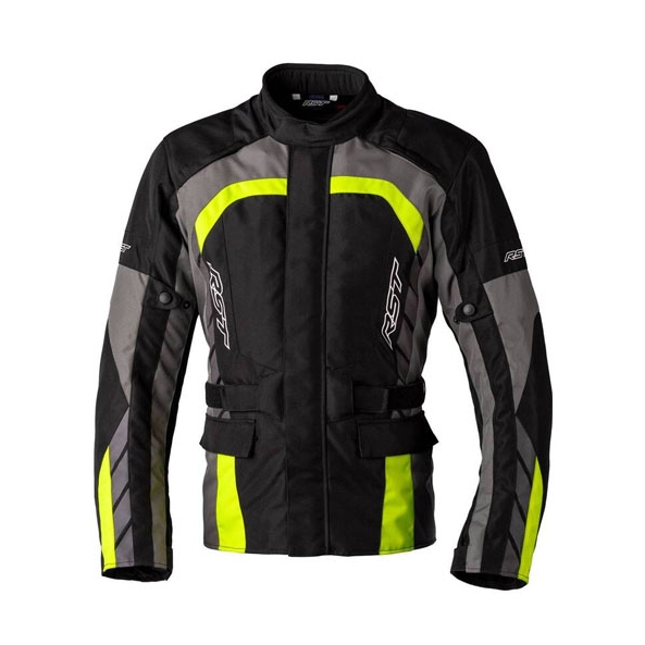 Veste RST Alpha 5 Textile imperméable noire/jaune