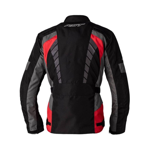 Veste RST Alpha 5 Textile imperméable noire/rouge