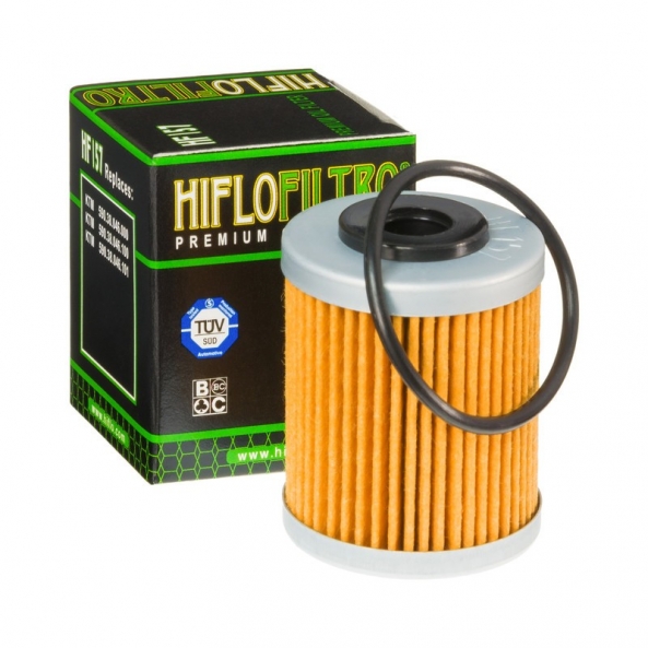 Filtre à huile HIFLO FILTRO HF157 pour KTM 450 XC filtre court