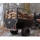 Remorque à bois pour quad 500 kg de charge