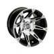 Jante MOOSE 387X Machined 12x7 - 4x156 - 4+3