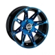 Jante MOOSE 387X Bleu 14x7 - 4x156 - 4+3