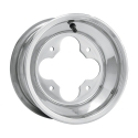 Jante avant doublée chromée 10x5 / 4x144 déport 4+1