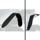 1436-355 - ARCTIC CAT FENDER EXTENSIONS-400 2x4 4x4